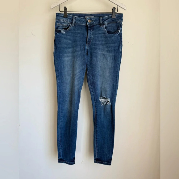 DL1961 Emma Low Rise Skinny Jeans - Size 28 - Picture 2 of 12